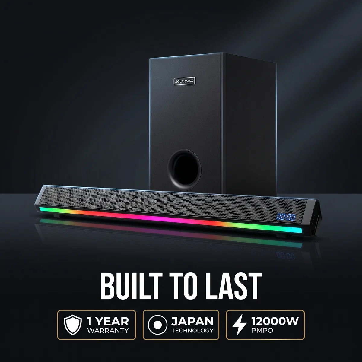 1 year warranty, Japan technology