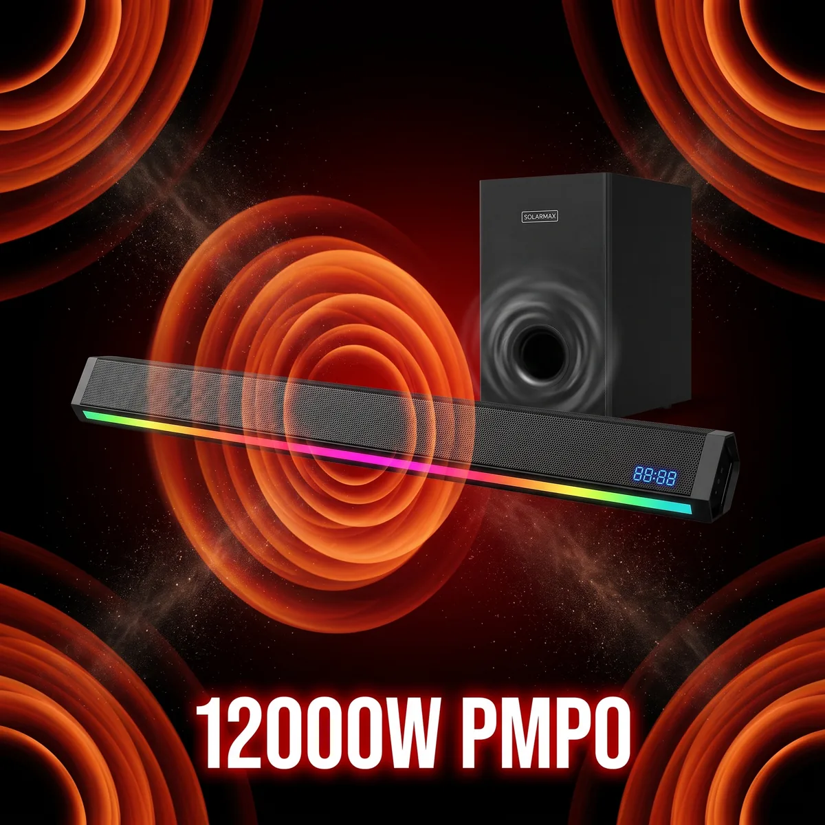12000W PMPO power