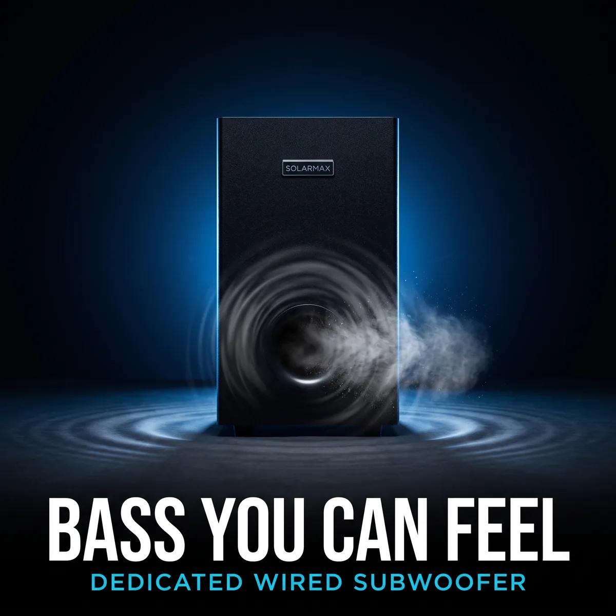 Dedicated wired subwoofer